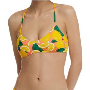 Body Glove Women's Alani Strappy Back Halter Bikini Top Swimsuit summer yellow s